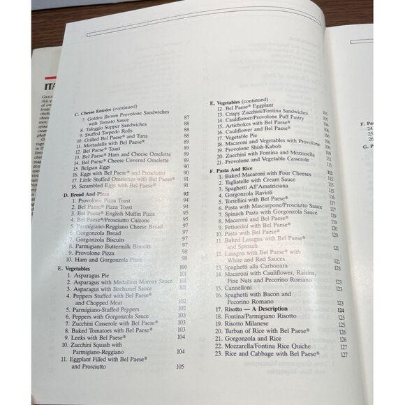 Great Italian Cooking Cookbook by Valerie Ann Dominioni 150+ Authentic Recipes - Picture 5 of 12
